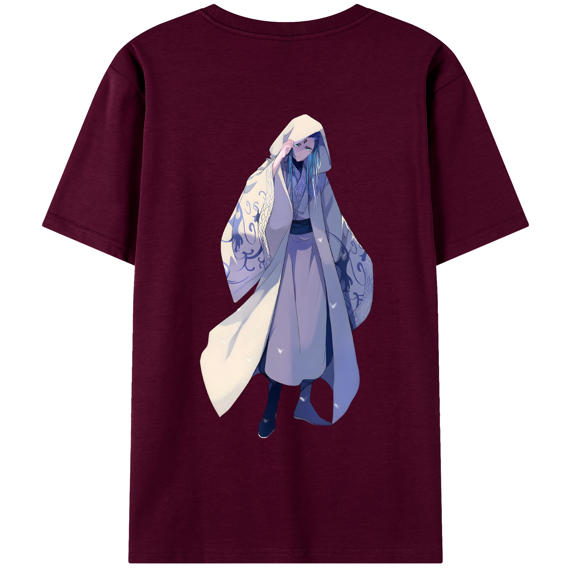 （画像用） Ne Zha 2 ナタ 魔童の大暴れ レディース半袖Tシャツ(バックプリント)